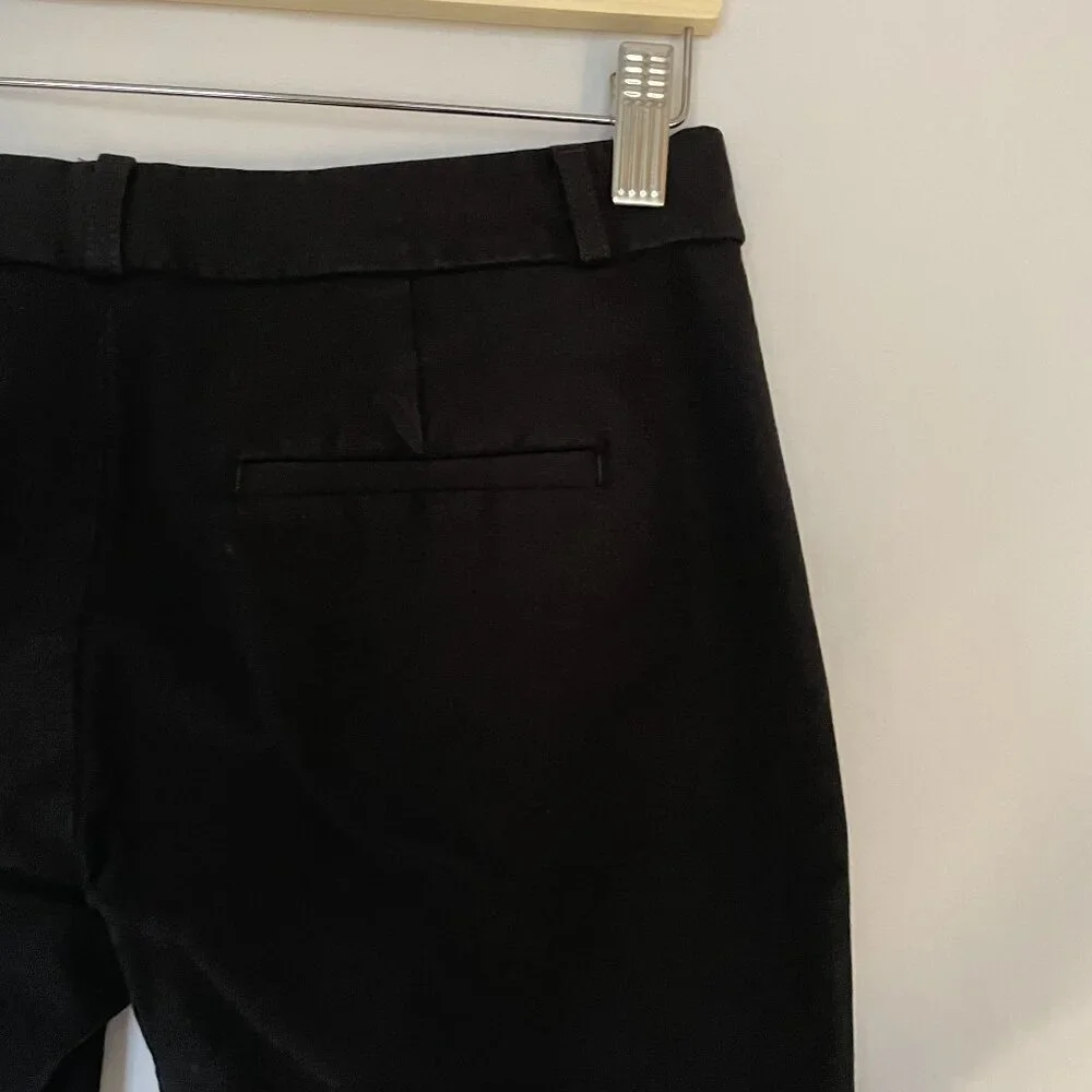 Banana Republic Womens ryan style‎ Black Trousers Size 2 small